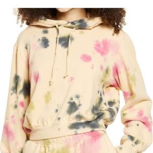 Sweat suit pants and cropped hoodie